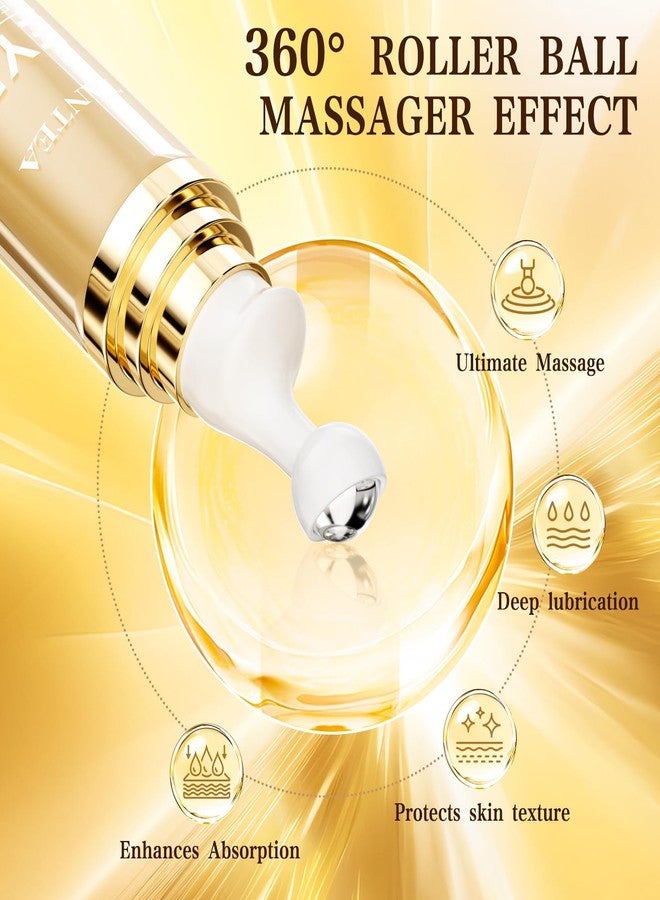Tantea 6% Caffeine Eye Cream for Dark Circles & Puffiness, 1% Retinol Eye Serum for Under Eyes Bags, Anti-Aging Eyes Cream for Men and Women - Image 2